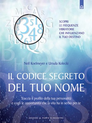 cover image of Il codice segreto del tuo nome